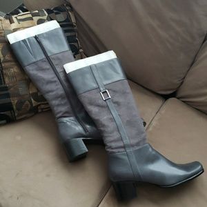Gray Boots